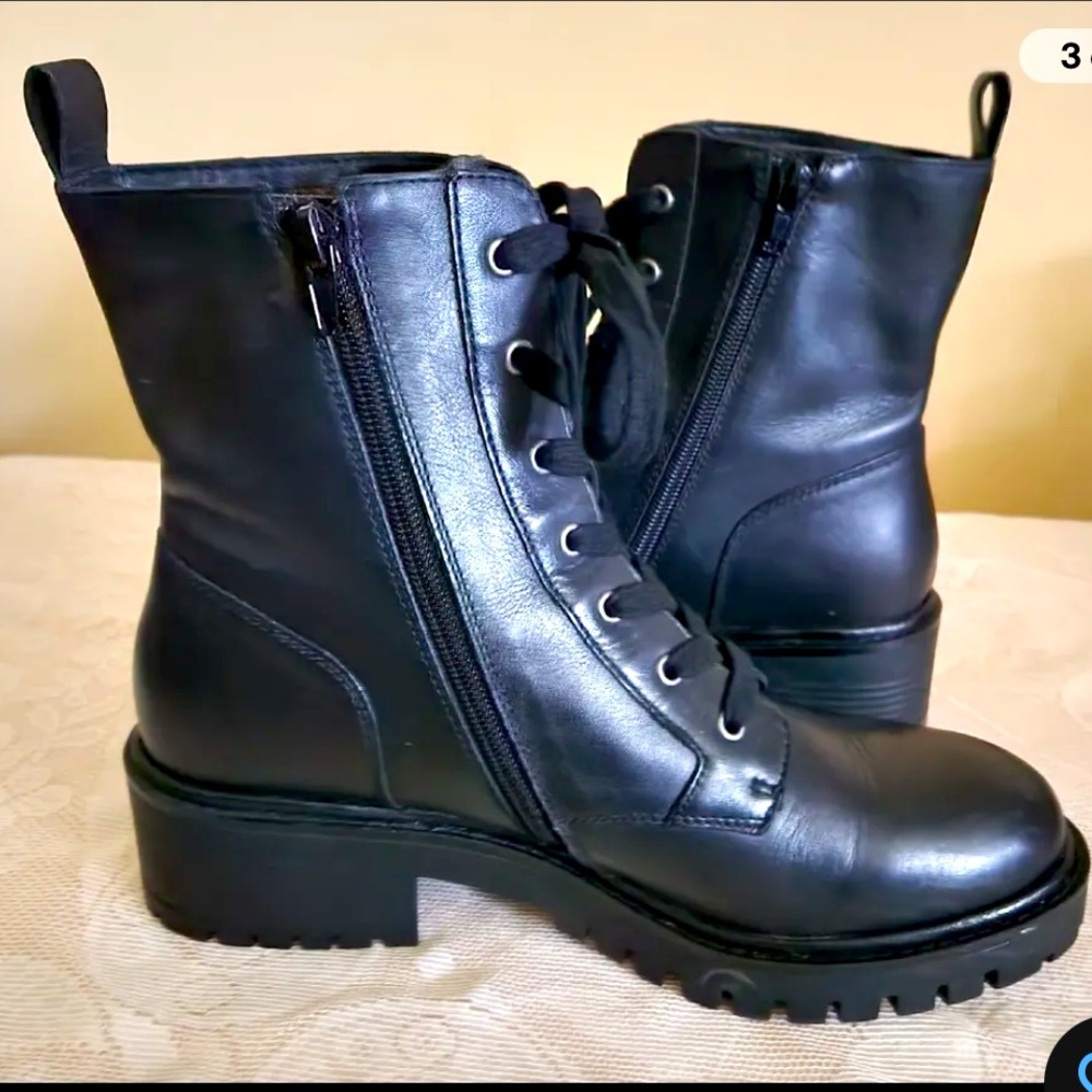 Crown Vintage combat boots